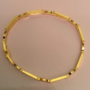 Gold dipped bracelet NWOT